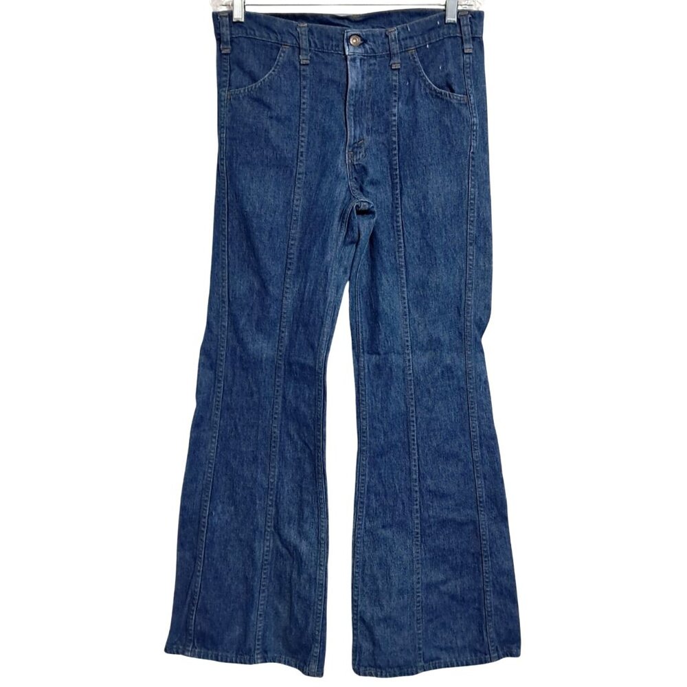 Vintage Levis 1978 Orange Tab for Gals Pintuck 32x32 High Rise‎